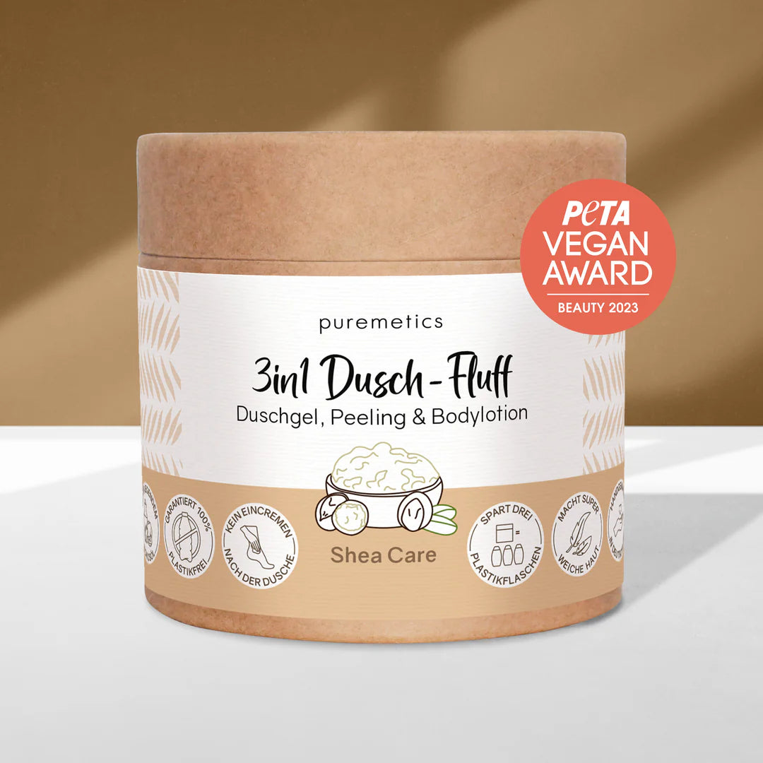 3in1 Dusch-Fluff | Shea Care 300g