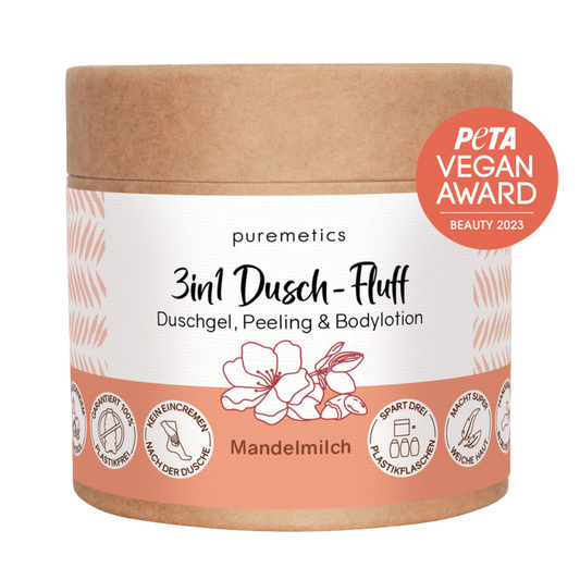 3in1 Dusch-Fluff | Mandelmilch 250g