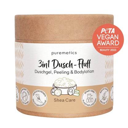 3in1 Dusch-Fluff | Shea Care 300g