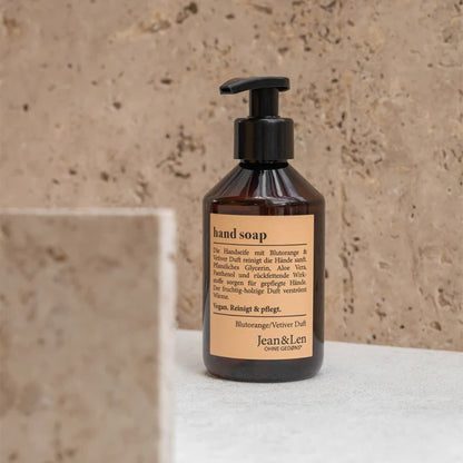 Jean&Len | Handseife Blood Orange/Vetiver 250ml