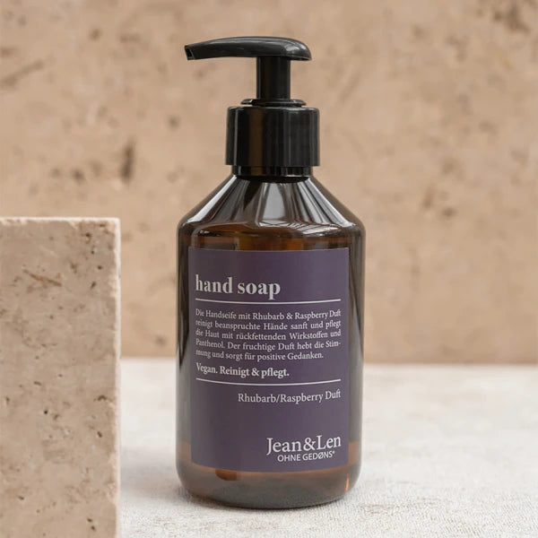 Jean&Len | Handseife Rhubarb/Raspberry 250ml