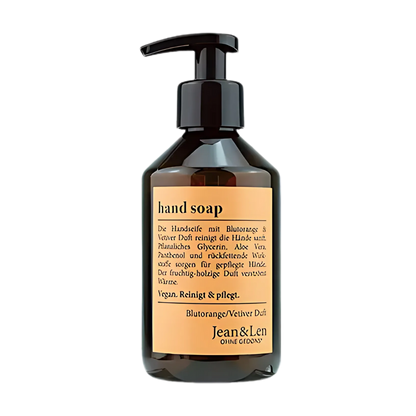 Jean&Len | Handseife Blood Orange/Vetiver 250ml