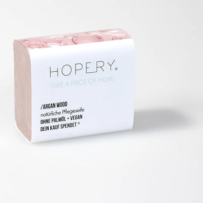 HOPERY | Hand- & Körperseife Argan Wood bar soap 100 g