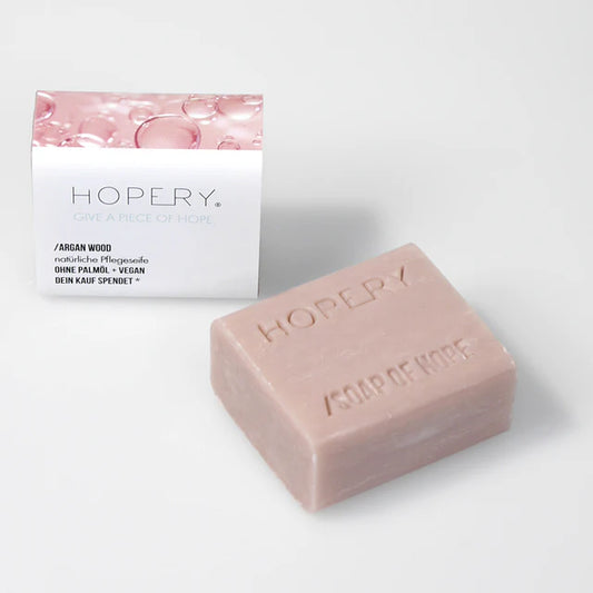 HOPERY | Hand- & Körperseife Argan Wood bar soap 100 g