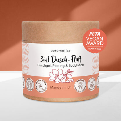 3in1 Dusch-Fluff | Mandelmilch 250g