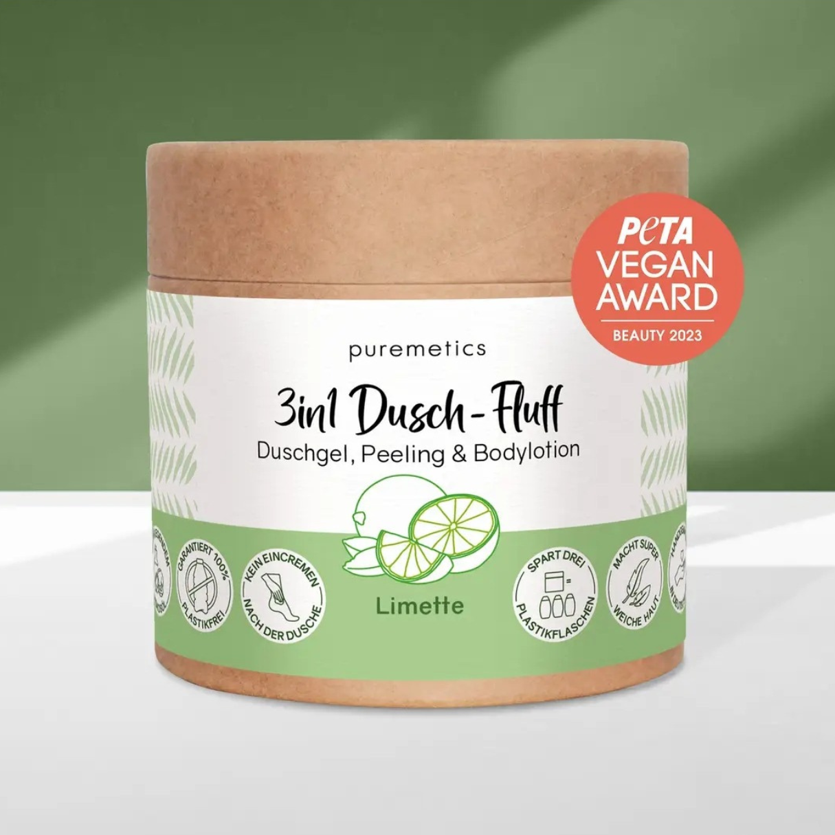 3in1 Dusch-Fluff | Limette 250g